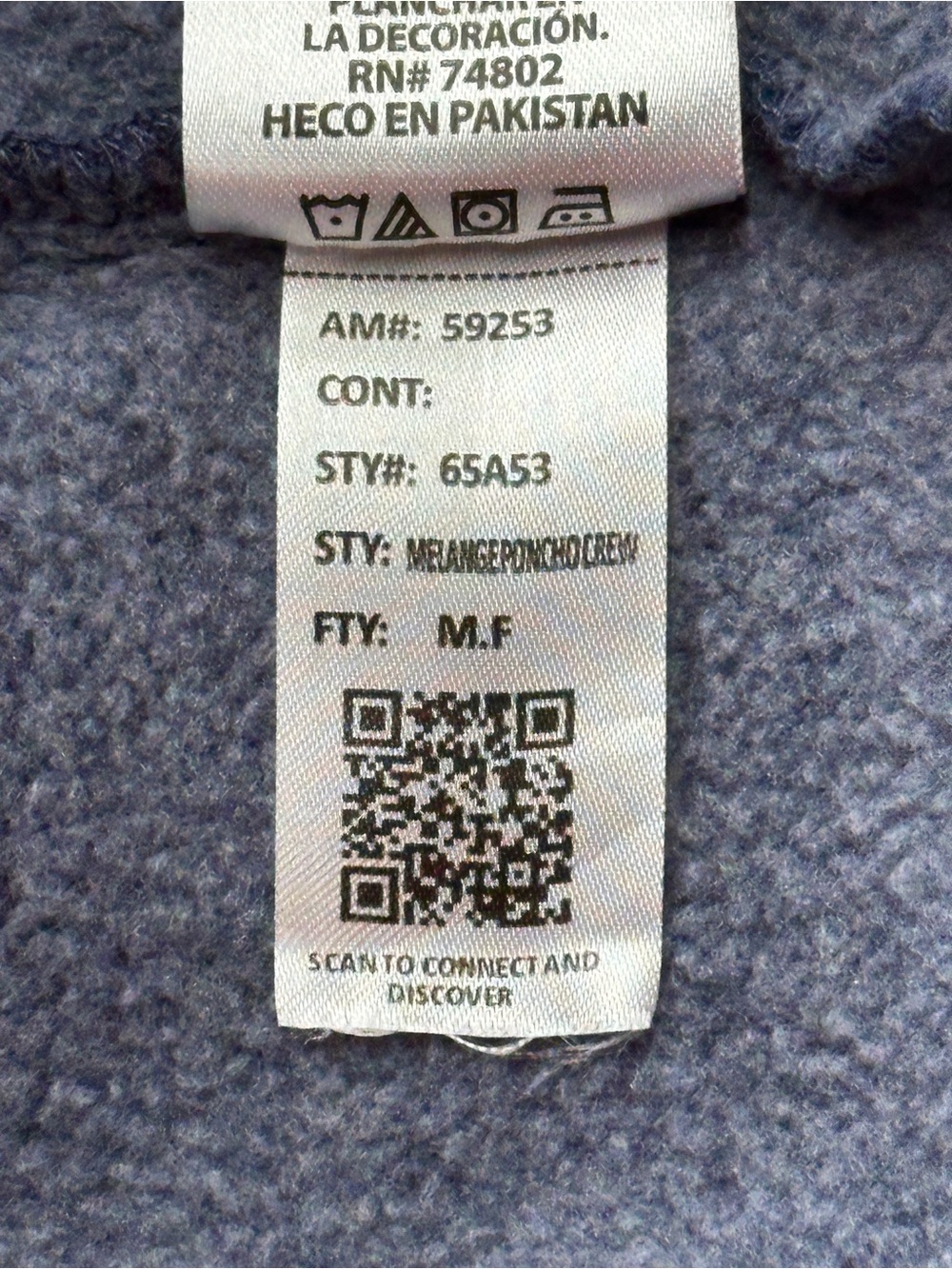Pressbox Auburn Tigers Fleece Sweatshirt Women’s Large Gray Blue NCAA (e) - Picture 9 of 10